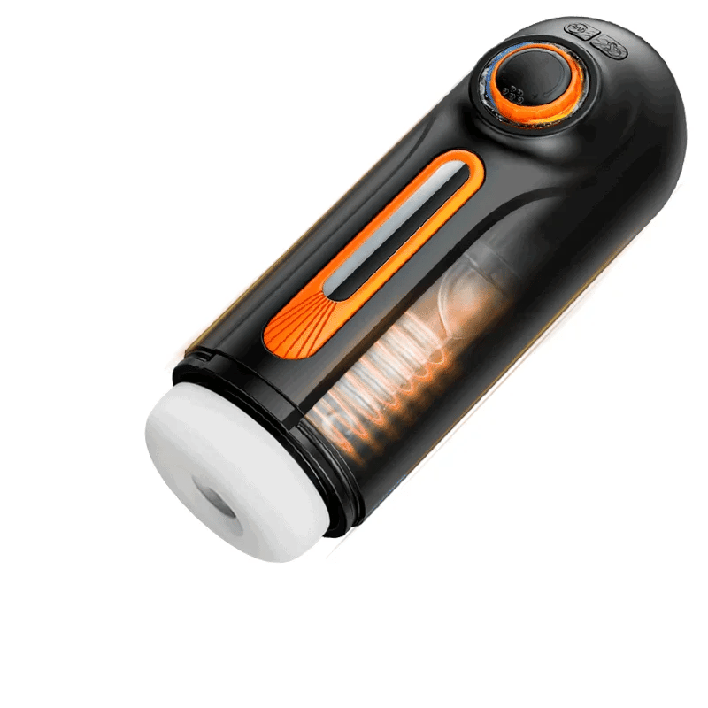 【5.7 IN Depth】Romanlust 6 IN 1-10 Vibrating & Thrusting with 4 Sucking Male Maturbator Male Sex Toy