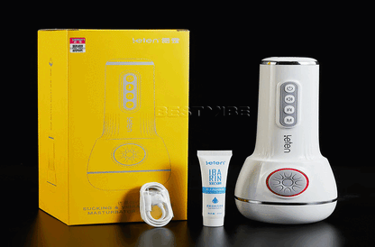 【30% Off】Leten Automatic Masturbator 10 Squeezing Sucking Vibrating Sensations  Free Lube Male Sex Toy